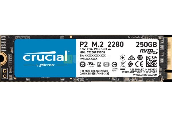 Crucial M.2 SSD 250G eg-tech