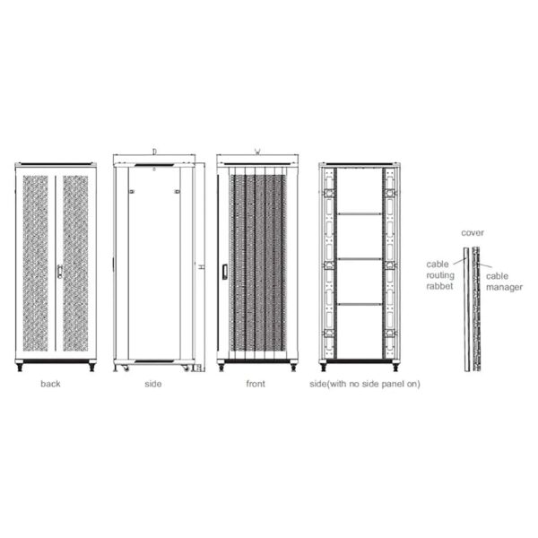 Prorack Standing rack Eg-Tech .