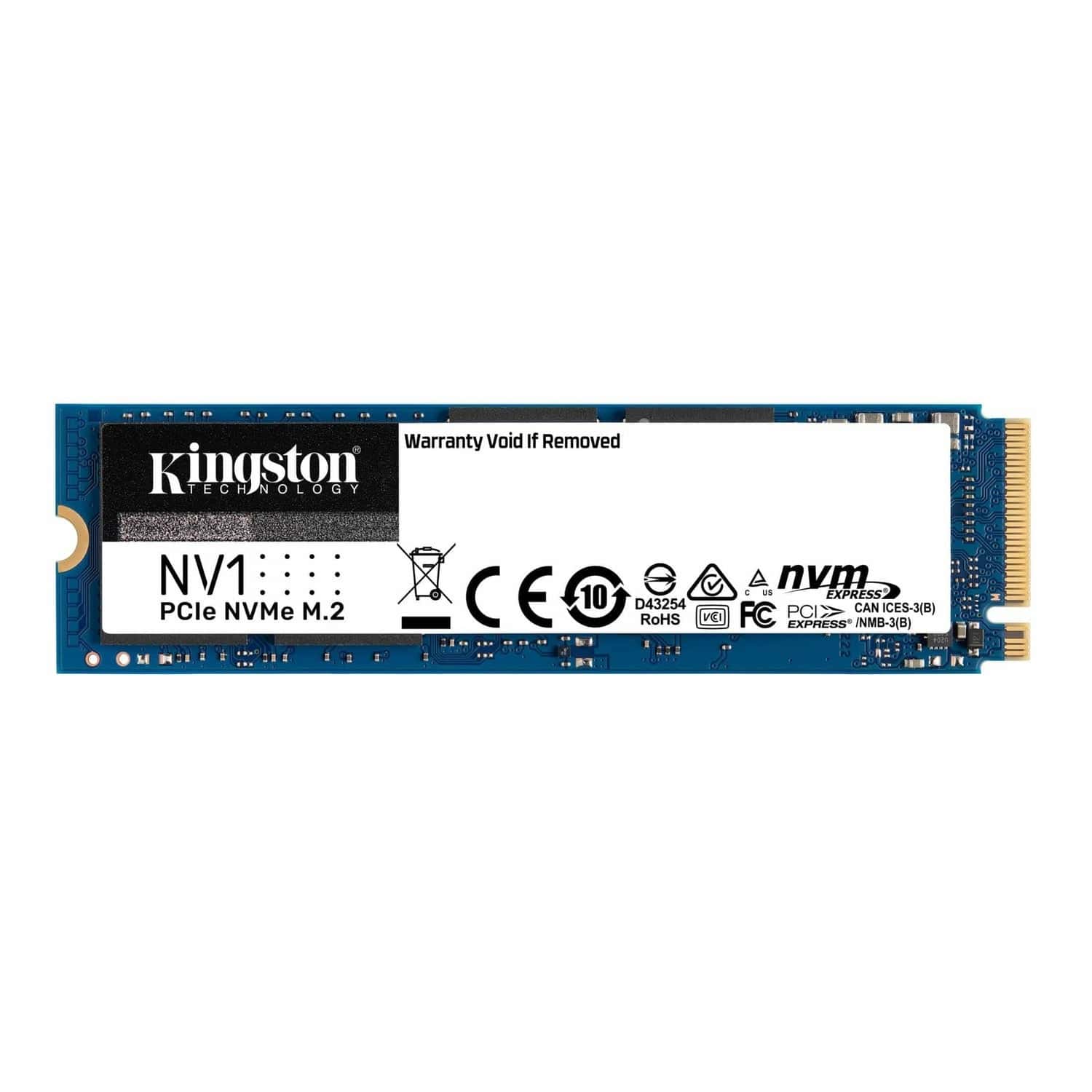 Kingston NV1 500G M.2 NVMe PCIe Internal SSD Up to 2100 MB s SNVS 500G 1 Kingston internal SSD M.2 NV1 eg-tech .