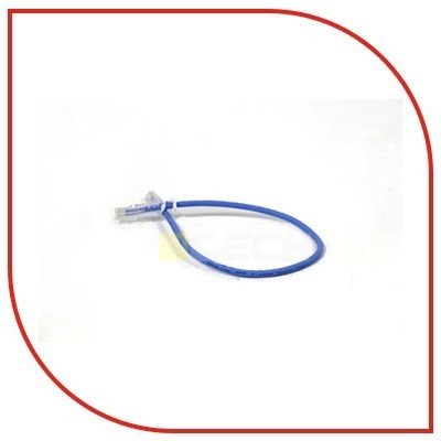 Prolink patch cord 0.25m blue eg-tech