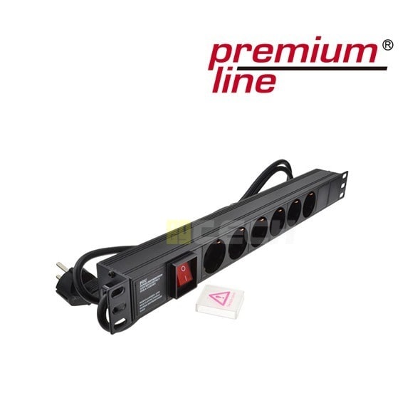 Premium line PDU 6 outlet eg-tech