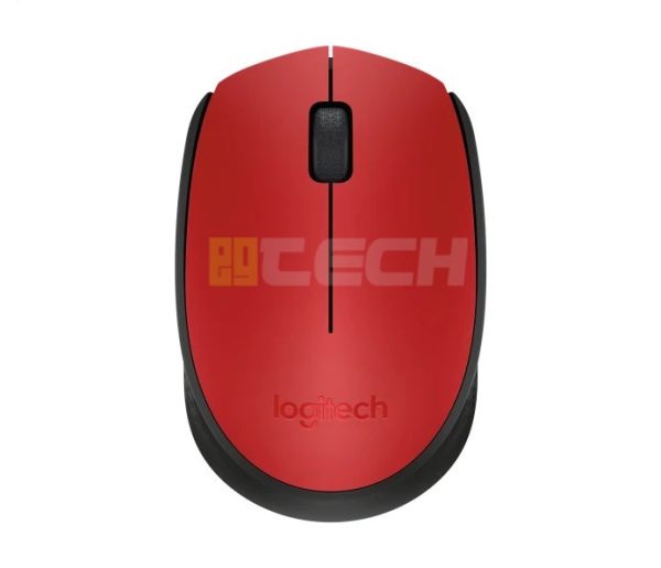 Logitech M171 Mouse Red eg-tech