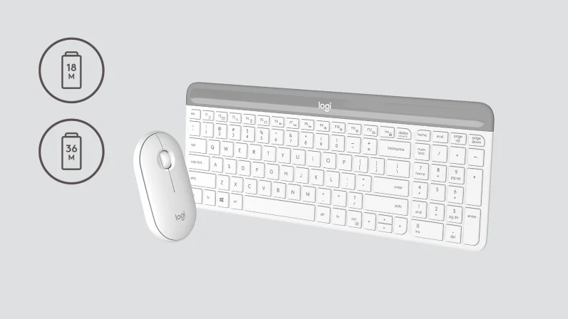 Logitech mk470 Slim Wireless Combo7