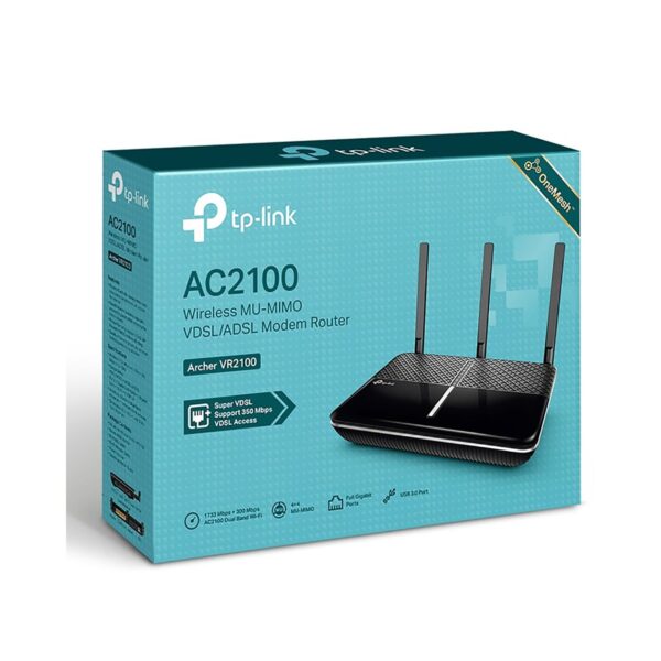 Tp-link VR2100 ADSL modem router.eg-tech