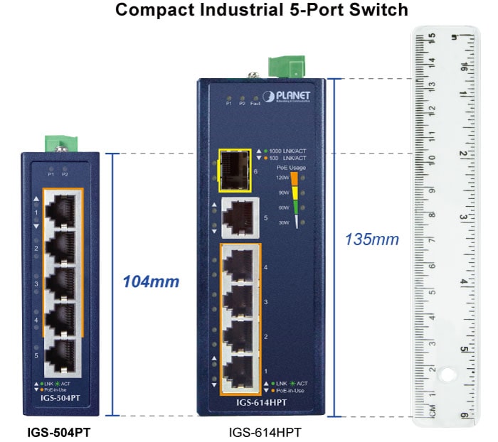 PLANET switch IGS-504PT eg-tech 4