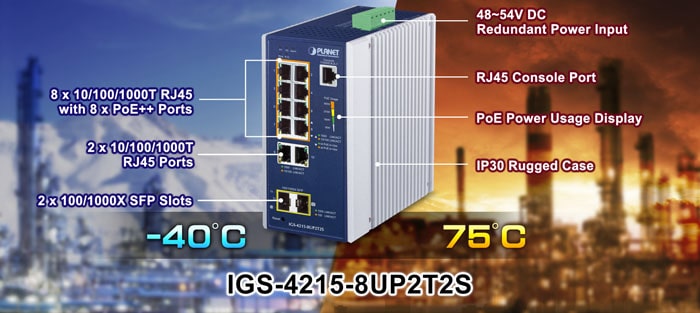 Planet switch IGS-4215-8UP2T2S eg-tech 1
