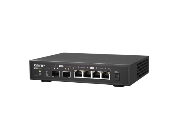 QNAP QSW-2104-2S 6-Port 10GbE/2.5GbE Unmanaged Switch - Image 2