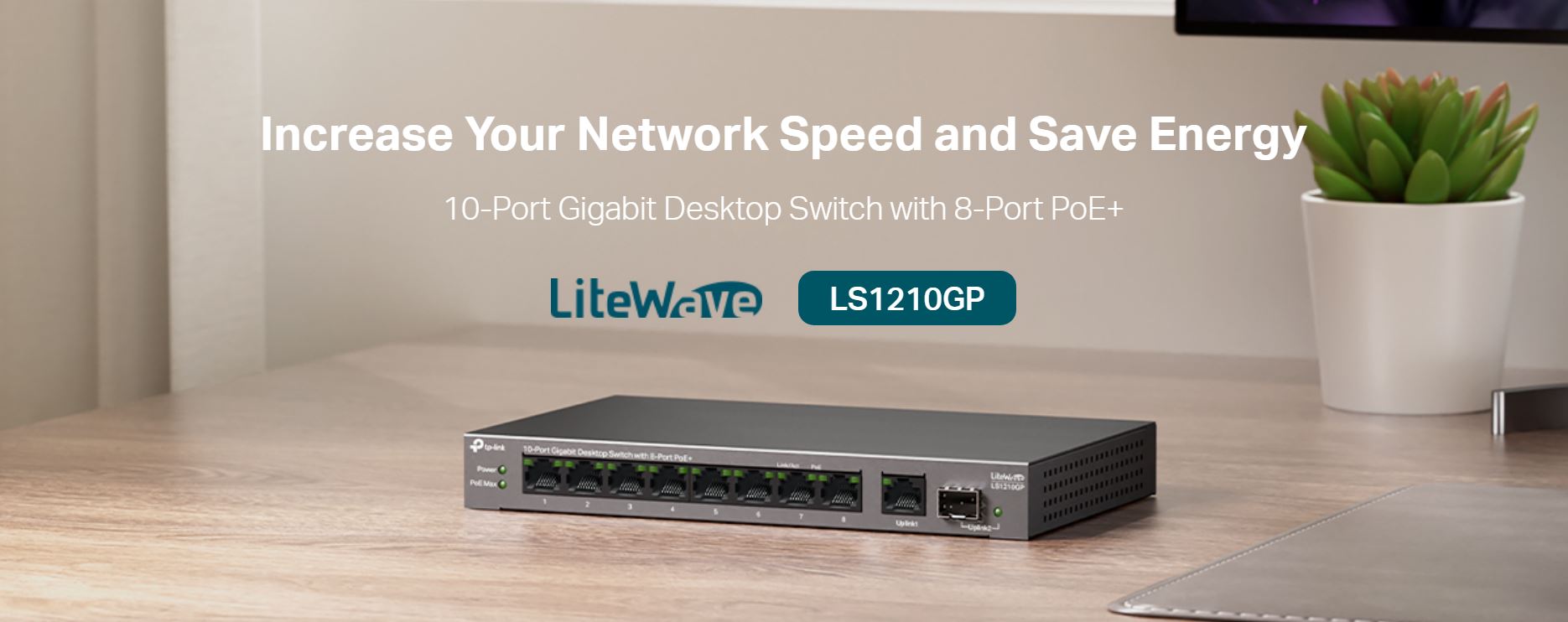 TP-Link LS1210GP Switch eg-tech1