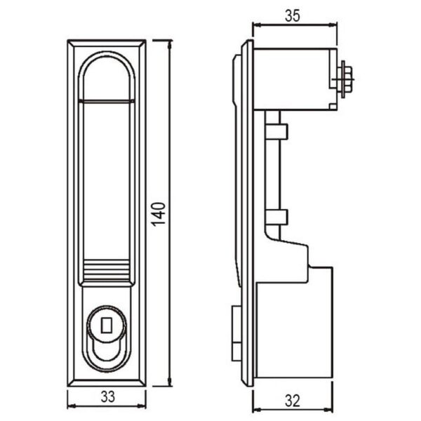 Electrical Cabinet Lock EG-Tech .