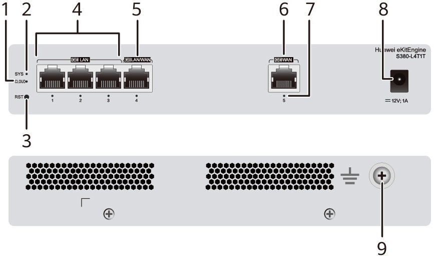 Huawei S380-L4T1T Multi Servic Gateway.eg-tech..