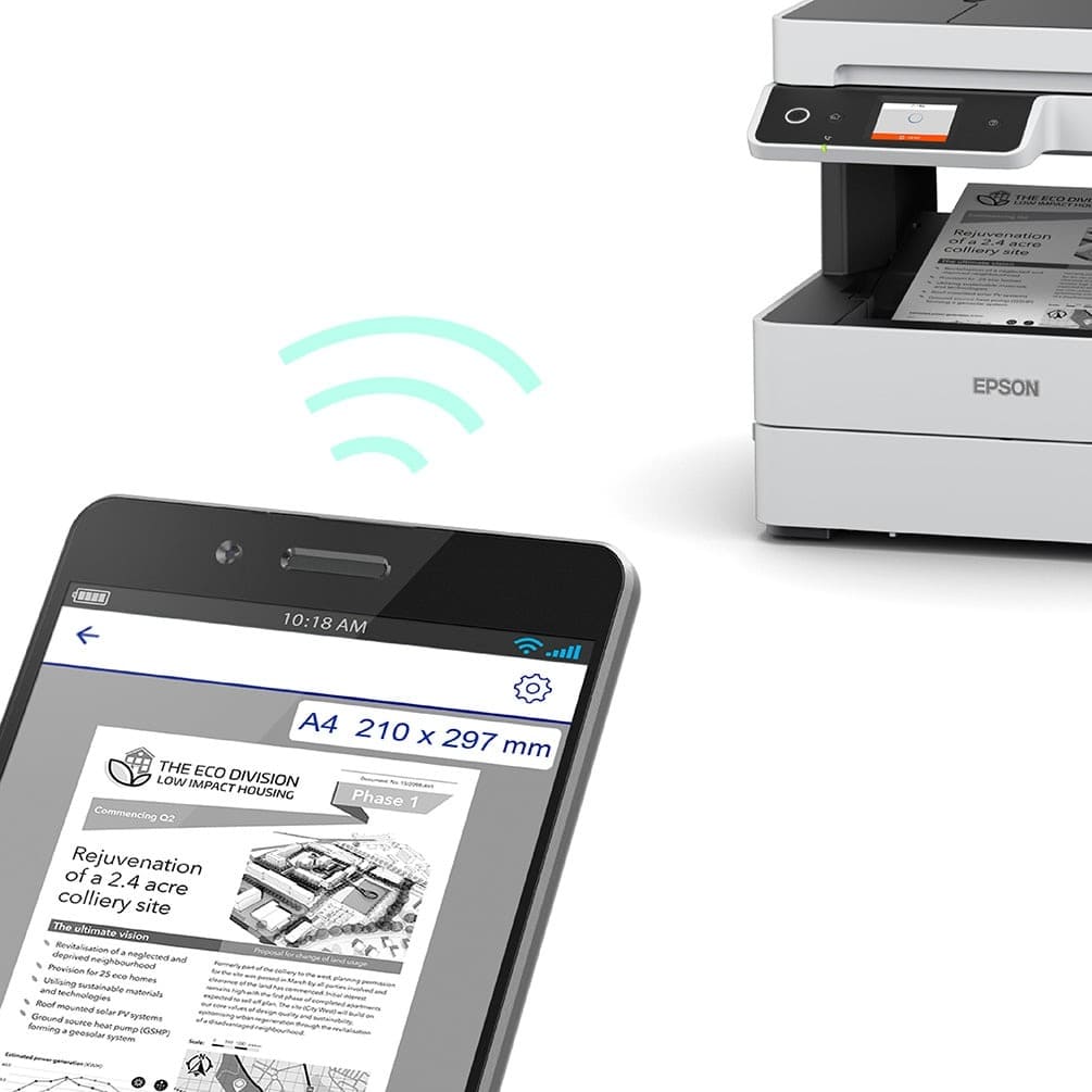 Epson EcoTank M3180, Multifunction, inkjet, WiFi Printer - Black and White 11 Epson EcoTank M3180 printer eg-tech