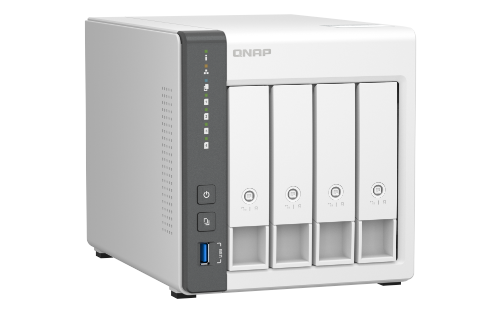 QNAP TS-433-4G-US 4 Bay NAS (Diskless) 4 QNAP TS-433-4G-US 4 Bay NAS (Diskless)