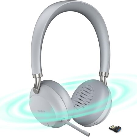 Yealink BH72 Lite Bluetooth Teams Light Gray USB-A