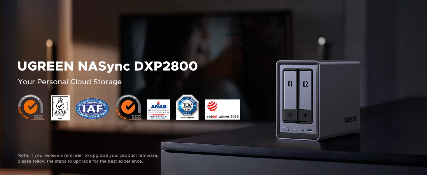 UGREEN NASync DXP2800