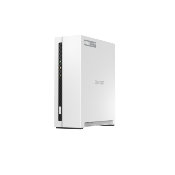 QNAP TS-133 1-Bay NAS Enclosure (Diskless) 4 QNAP TS-133 1 Bay Desktop NAS Cloud Storage NAS Enclosure (Diskless)