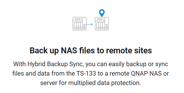 QNAP TS-133 1-Bay NAS Enclosure (Diskless) 19 QNAP TS-133 1 Bay Desktop NAS Cloud Storage NAS Enclosure (Diskless)