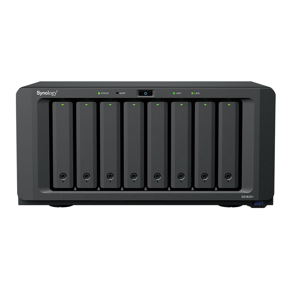 Synology DiskStation DS1825+NAS Enclosure (Diskless) 1 Synology DiskStation DS1825+NAS