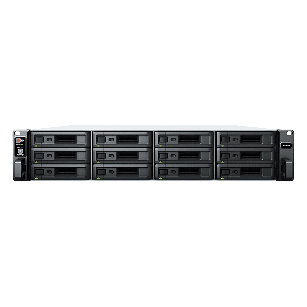 Synology RackStation RS2423+ 12-Bay NAS Enclosure (Diskless) 1 Synology RackStation RS2423+ 12-Bay
