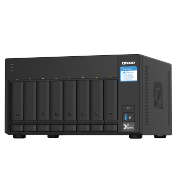 QNAP TS-832PX-4G 8-Bay Cloud Storage NAS Enclosure (Diskless) 5 QNAP TS-832PX-4G 8-Bay Cloud Storage NAS Enclosure (Diskless)